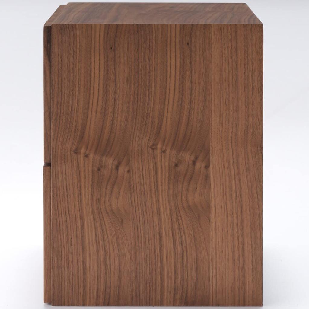 Комод MUJI Ширина 37 x Глубина 28 x Высота 37 см 4 ящика Шпон ореха 12381150