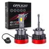 Светодиодная лампа для фар OPPLIGHT новейшей модели D4S, соответствует требованиям техосмотра, устанавливается простым защелкиванием, преобразует HID в LED, 12В/24В, совместима с импортными и