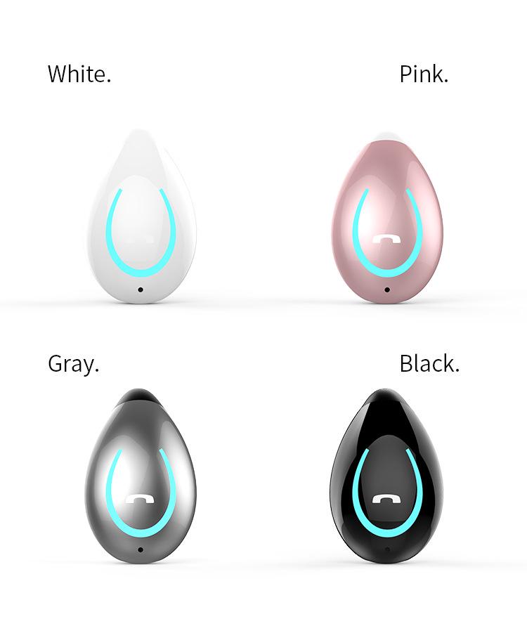 YX08 Bluetooth Клипса Одноухий Спортивный Гарнитур с Внешним Звуком