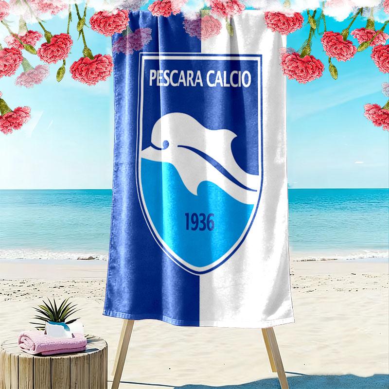 Delfino Pescara 1936 Print Beach Towel, Large Soft Quick Dry Towel for Beach Camping Swimming