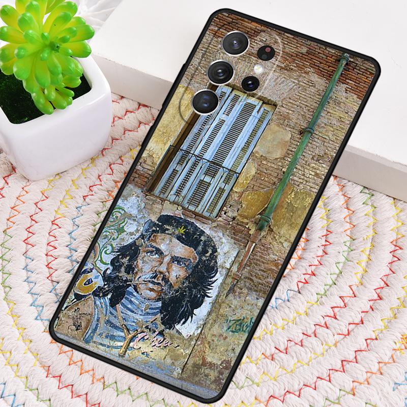 guevara Argentina Marxism Silicone Phone Case For Samsung Galaxy note 10 pro S26 S25 S24 S23 S22 S21 Plus S25Ultra Capa Cover