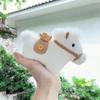 Mini Horse Plush Mascot, Gold Yuanbao, 2026 Year of the Horse, Cute, Fluffy, Soothing, Moe, Home Decoration, Car Decoration, Baby Gift, Present