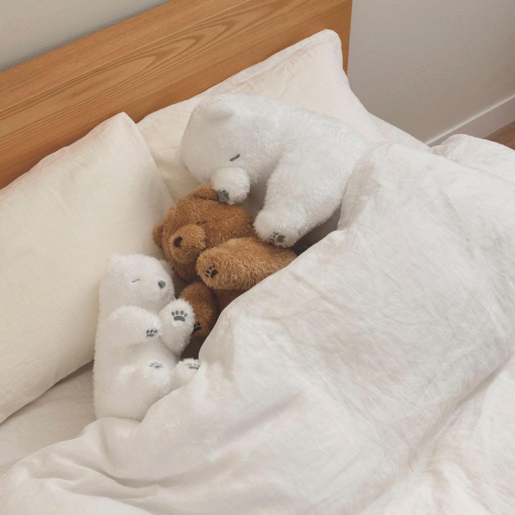 Подушка для сна Livheart Soine Bear Rem Милый плюшевый медведь Body M, (Общая длина приблизительно. 43см), Подушка, 37055-11