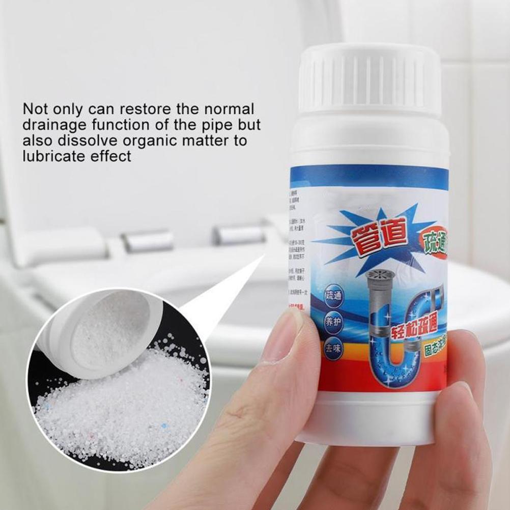 Kitchen Sewer Pipes Deodorant 110g Strong Pipeline Dredge Agent Toilet Cleaning Powder