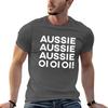 Aussie Aussie Aussie Oi Oi Oi Tshirt Plus Size Solid Color Tshirt
