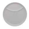Tableware East Divider Plate Round 2 Lunch 22cm White