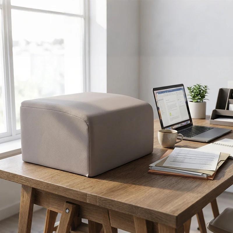 Пылезащитный чехол для принтера Практичный Пылезащитный Легко хранить Защитный Молочный шелк для Гостиной Кабинета Домашнего офиса Чехол для принтера