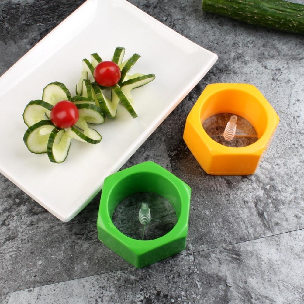 Многофункциональная спиральная огуречная терка для нарезки огурцов Мини-терка для нарезки огурцов Кухонные гаджеты