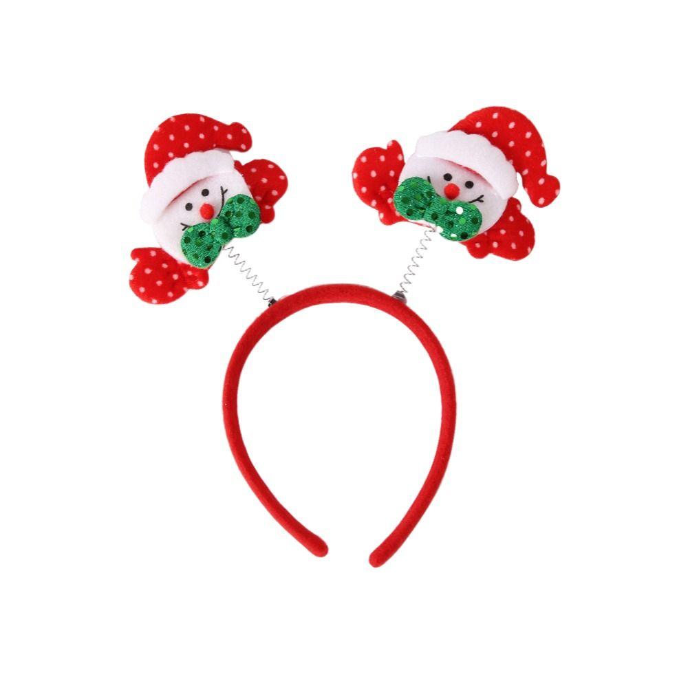 Party Santa Claus Christmas Decoration Cartoon Headband Fashion Hair Hoop Christmas Hair Band