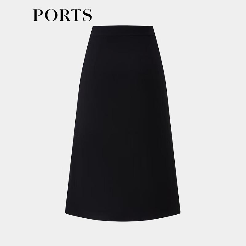 PORTS Women's 2025 Spring/Summer Pleated Midi Skirt