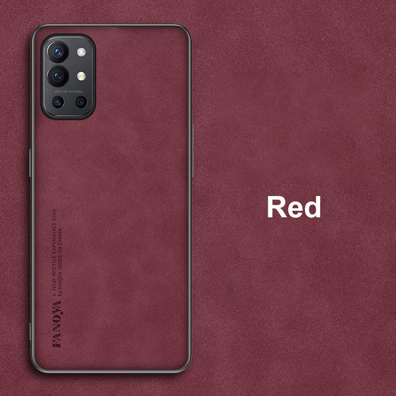 Luxury Leather Case For OnePlus 9R 9RT 9 Pro 5G Cover Matte Silicone Protection Phone Case For One Plus 9 R RT 9 Pro OnePlus9