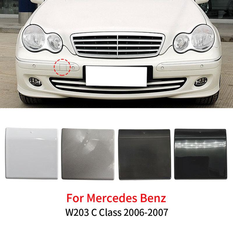 Car Front Bumper Tow Hook Cover Cap Replacement Accesssory For Mercedes Benz W203 C Class C180 C200 C230 C250 C300 2038850026