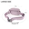 Поясная сумка Fanny Packs для женщин, водонепроницаемая поясная сумка с регулируемым ремешком для путешествий, спорта, бега, мини-модная сумка через плечо