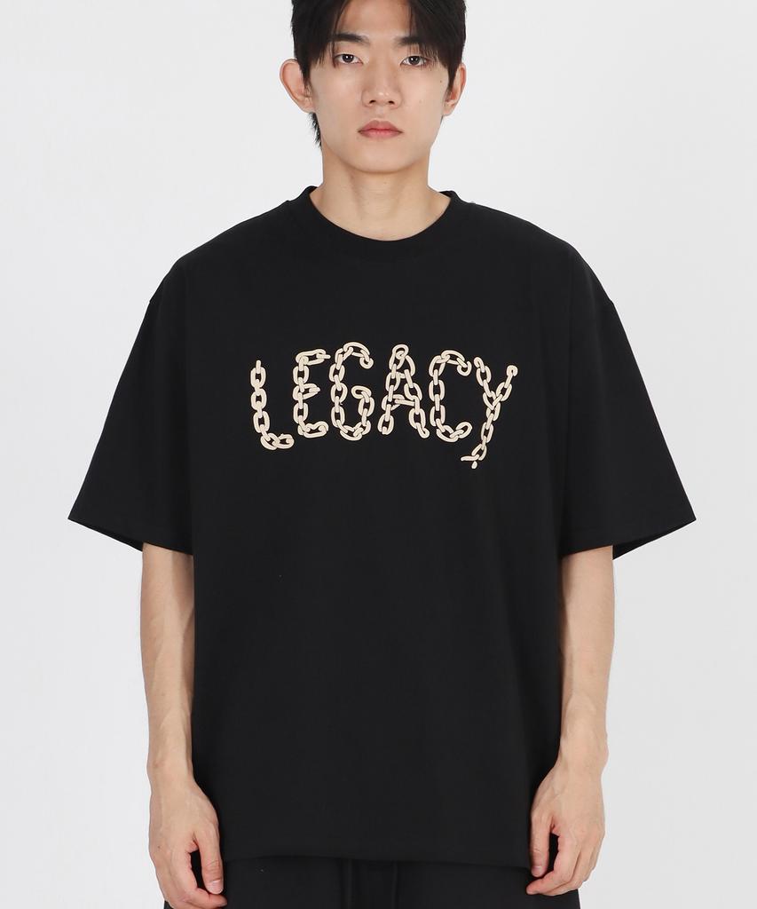 RAW LAB Короткий рукав с логотипом Legacy - Черный