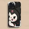 Kuromi My Melody Case For Apple iPhone 15 11 13 14 Pro Max 12 Silicone 15 Plus 11Pro Soft Phone Cover