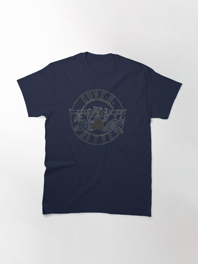 Guns N' Roses Rock and Roses. Classic T-Shirt