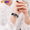 Moment beauty SKMEI квадратная алмазная поверхность креативные женские кварцевые часы, элегантные и универсальные модные женские часы
