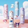 Изолированная бутылка для воды с соломинкой Hello Kitty для девочек - Милая, портативная и идеально подходит для школы