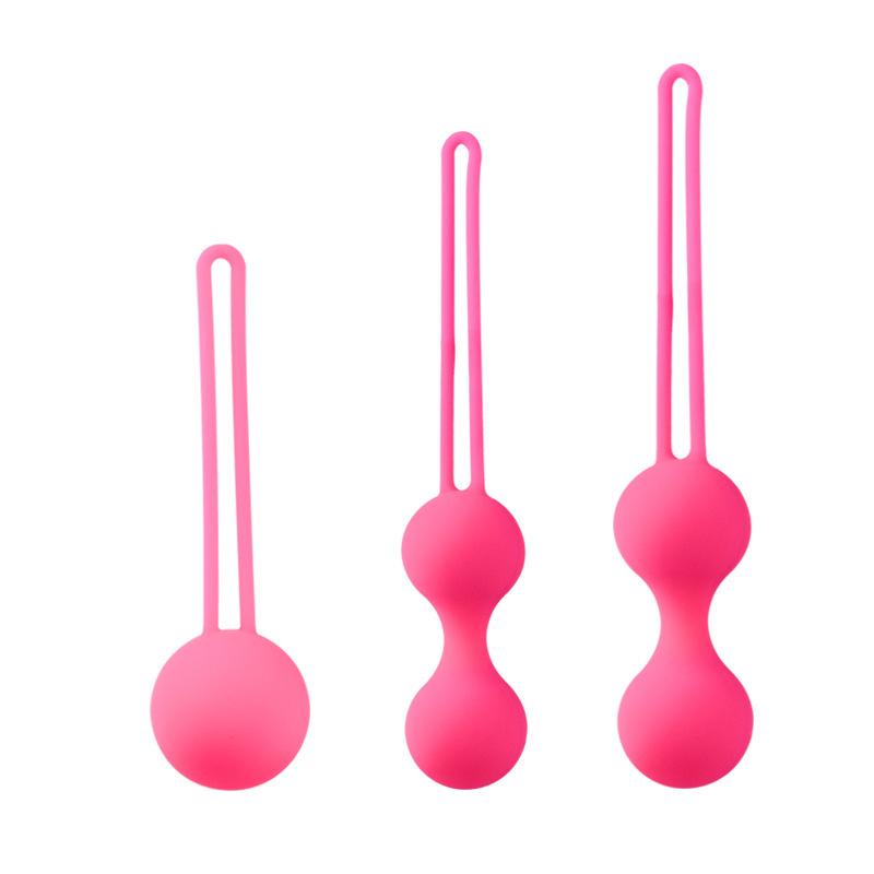 Safe Silicone Vagina Balls Vibrators for Women Sexy Toys Kegel Balls Ben Wa Balls Vagina Tighten Exercise Sex Toys for Womens