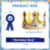 Headdress shoulder strap birthday corsage king hat set photo decorative props