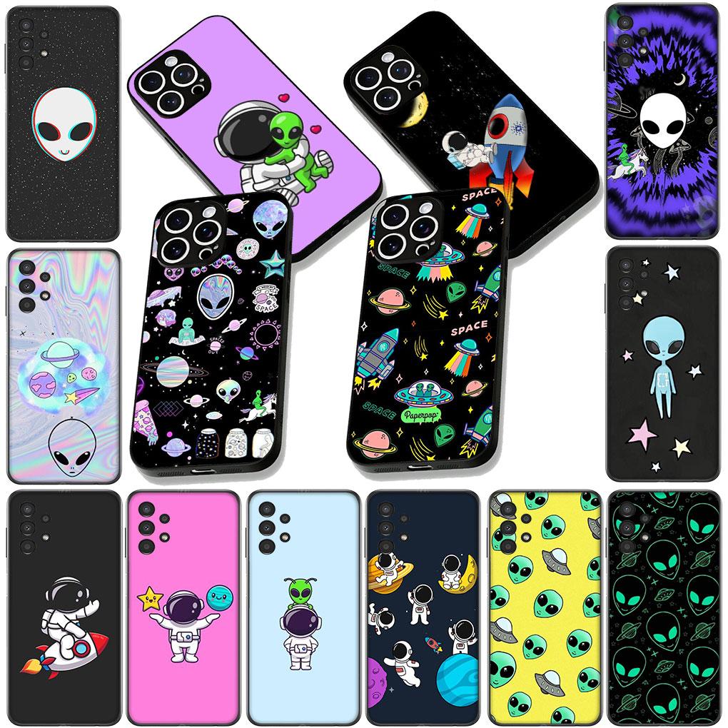 for Motorola Moto Edge 50 30 Fusion 40 NEO Ultra Pro E14 G20 E15 G35 G84 G13 G53 Case Universe Alien Galaxy Space Astronaut Sky
