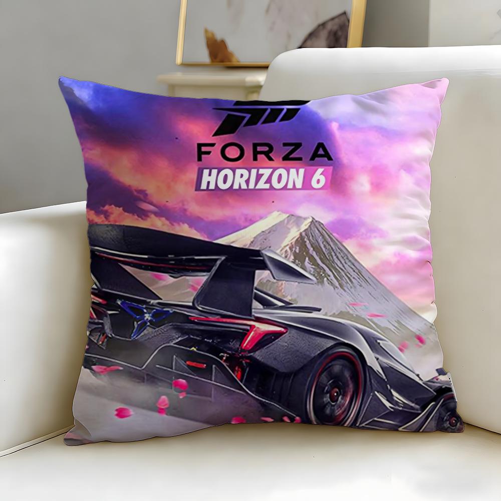 Популярная игра Forza Horizon Наволочка Мягкая Легко стирающаяся Наволочка Универсальная для Дивана Кровати Путешествий и Офиса