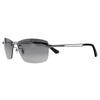 Sunglasses SPLG39J 568N 60 2023 Model WIND Two Point Borderless Square Titanium [Police] Men's