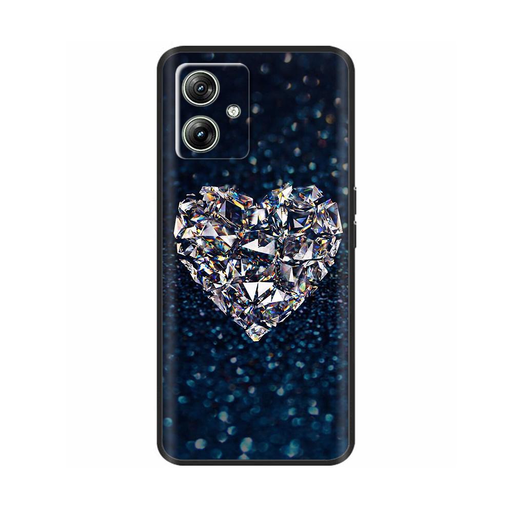 Чехол для Motorola Moto G54 Силиконовая крышка для Motorola Moto G54 MotoG54 XT-2343-1 Задняя крышка Ударопрочные чехлы для телефона Защита
