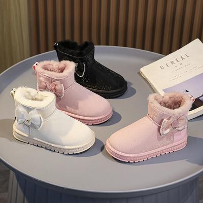 Зимние сапоги Ppel, милая обувь для девочек, женская обувь с высоким берцем, детская обувь