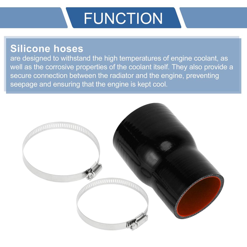 X AUTOHAUX 1 комплект Длина 5,0 дюймов (127 мм) Внутренний диаметр 2,5 - 3,0