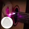 Glowing Guitar Picks LED Light Up Guitar Plectrum Illuminated Guitar Picks Accessory for Acoustic Electric And Bass