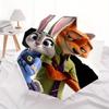 Policeman Judy and Nick Zootopia Automatic Opening and Closing Folding - A Good Choice for Gifts, Fashionable and Convenient Umbrella With C