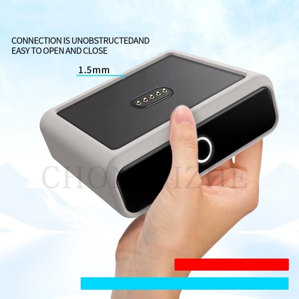 High Quality Silicone Protective Cover For Anker Prime Bank 100W Charger Dock Power Protective Case 360° All-round Protection