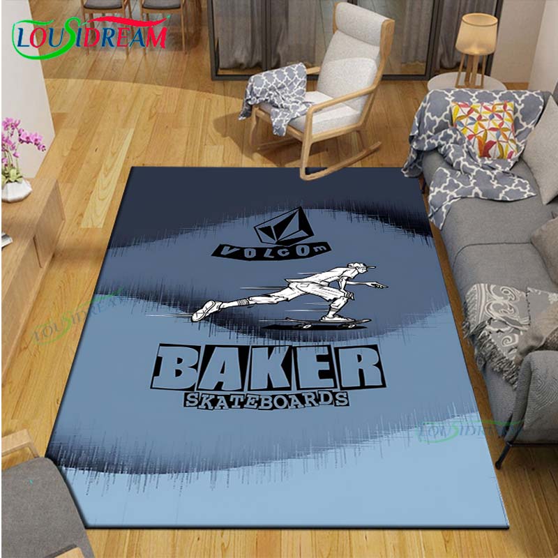 Fashion V-VOLCOMS Carpets Bedroom Becoration Living Room Decoration Carpets for Bed Room Rug Anime Rug  Area Rug