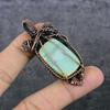 Triplet Opal Handmade Copper Wire Wrap Jewelry Pendant 2.56" R6z19
