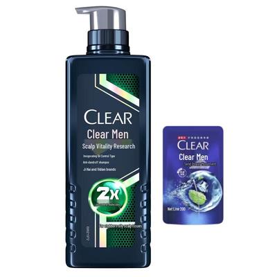 Шампунь Clear Men против перхоти и для контроля жирности