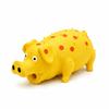 Soft Latex Latex Pig Toy Textured Surface Squeaky Pet Toy Small Dog Toy  Small Medium Dogs