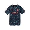 Puma Manchester City Third Authentic Jersey 2023/24 Season with Lightning Pattern Men Jersey Navy-Blue 770459-03