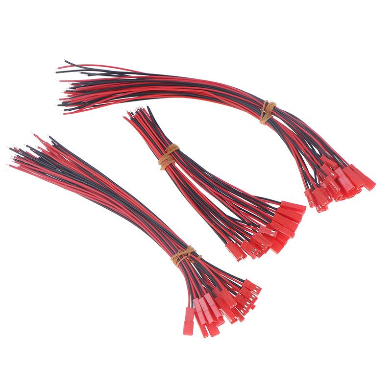 10 пар разъемов «папа-мама» Syp Terminal Wire Jst Plug Cable 2 Pin для Rc Bec Battery Adapter Helicopter Diy Fpv Drone