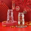 Shanzhongshan Lucky Cat Glass Cup