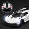 1/32 Koenigsegg Jesko Supercar High Simulation Diecast Metal Alfalywy Model Car Sound Light Pull Back Collection Kids Toy Gifts