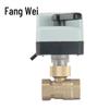Двухходовой электрический шаровой кран Fangwei FVQ13 с сбросом при отключении питания