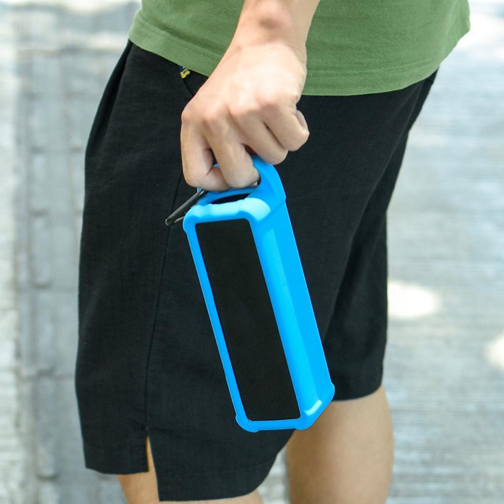 Carrying Storage Box Case Pouch Shockproof Waterproof for Anker 2 Wireless Bluetooth-compatible Speaker