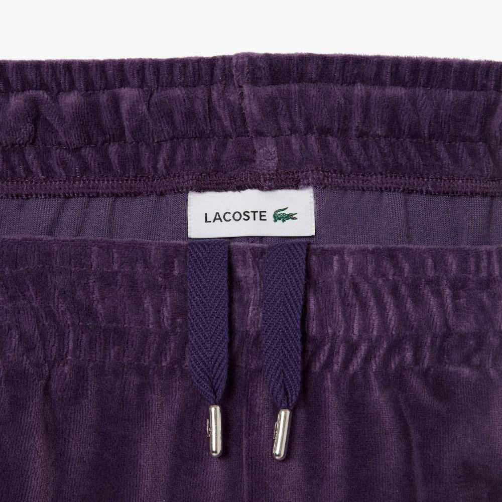 [Lacoste] Women's Velvet Track Pants XF8407-55NZSV