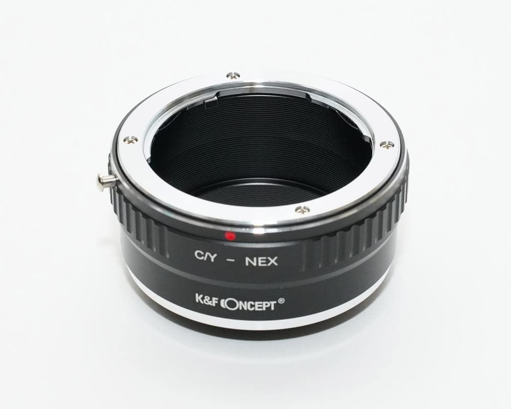 КОНЦЕПЦИЯ Адаптер Contax Yashica с салфеткой для линз K&F C/Y-NEX E-mount cy-nex (КФНЕКС)