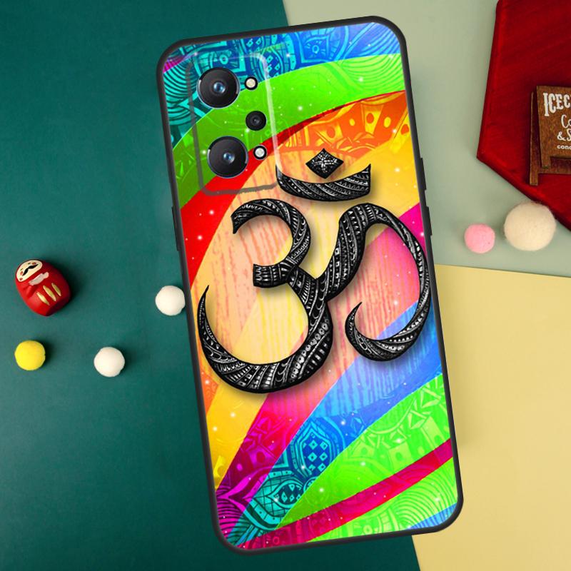 Aum Om Symbol For Realme 15 Pro GT7 C55 C71 C53 C67 C75 C61 C33 C63 C51 C65 10 11 12 13 14 Pro Plus Case