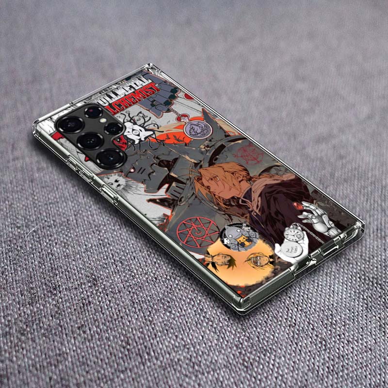 Чехол для телефона F-Fullmetal A-Alchemist_ Brotherhood для Samsung Galaxy S24 S23 S21 S20 FE S22 S26 Ultra S25 Edge S10 Plus