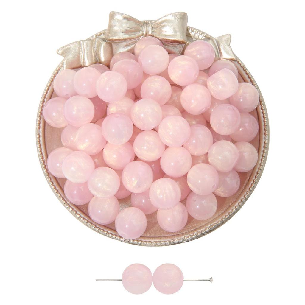 10-50 шт., бусины из смолы ручной работы, золотая фольга, бусины «кошачий глаз» для ожерелья, браслета, сережек, изготовления ювелирных изделий, бусины