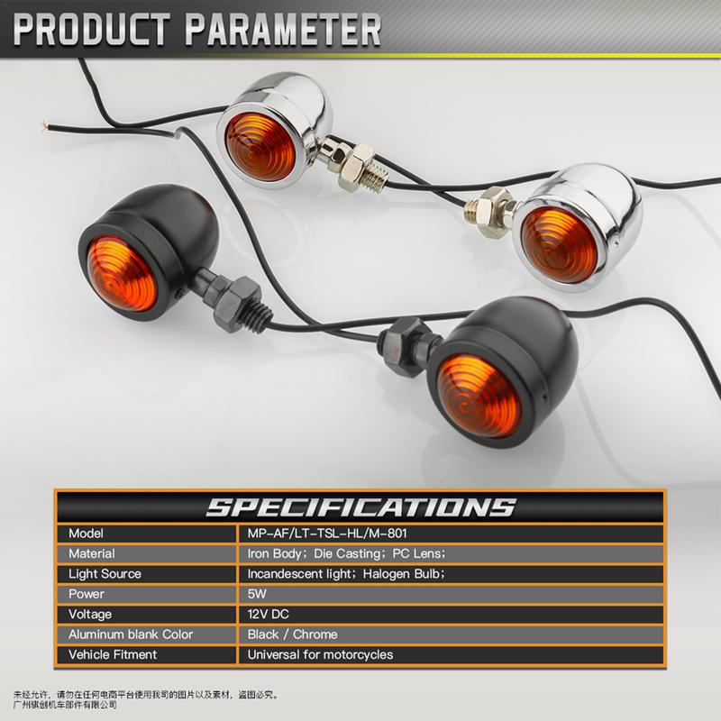 Указатель поворота мотоцикла 2 шт. Мини круглые ходовые огни для поворота мотоцикла дневные ходовые огни мотоцикла для задней и передней части