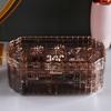 Transparent Jewelry Storage Box Large Capacity Multi-layer Dustproof Earrings Rings Container Desktop Jewelry Organizer Case